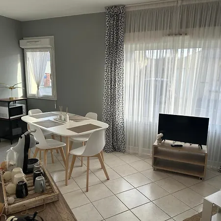 Bleu Blanc Dunes 10 Mn Berck Le Touquet Lejlighed *